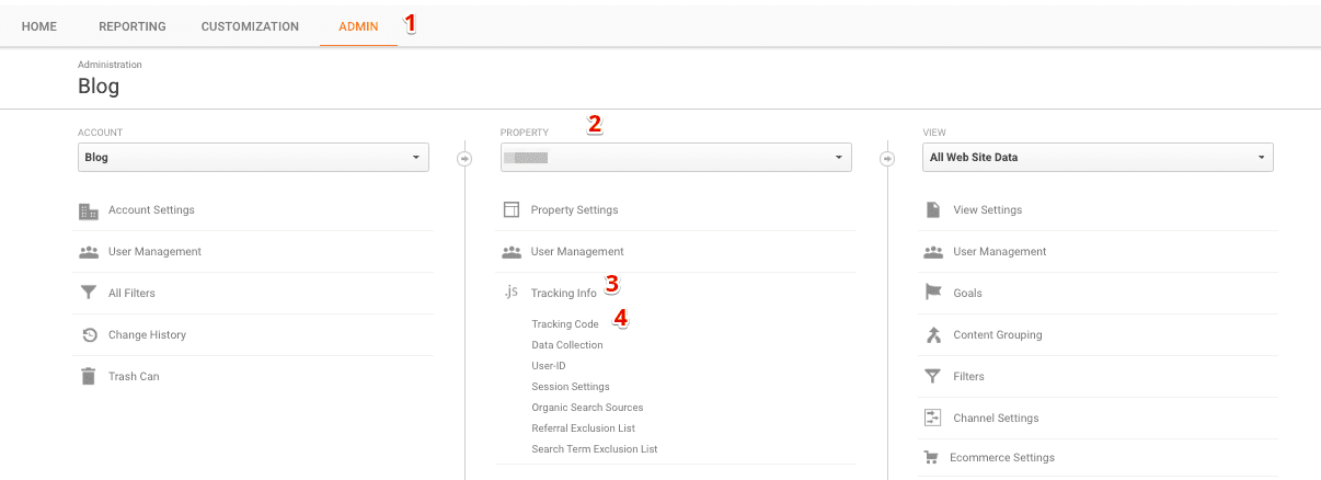 Extracting tracking code: Google Analytics and Shopify